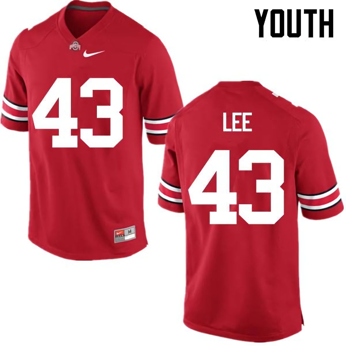 Darron Lee Ohio State Buckeyes Youth NCAA #43 Nike Red College Stitched Football Jersey HSM6856XH